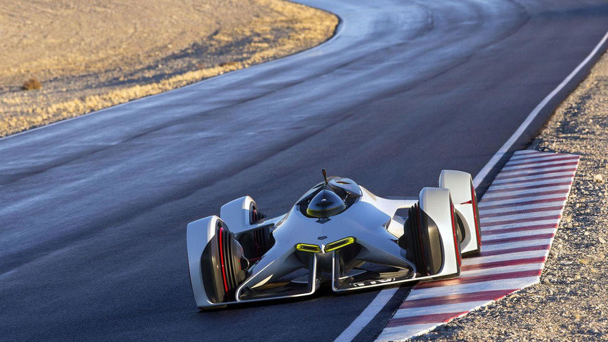 Chevrolet Chaparral 2X Vision Gran Turismo revealed with a laser-based propulsion system