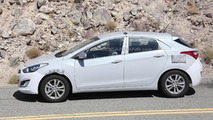 Hyundai dedicated hybrid mule spy photo