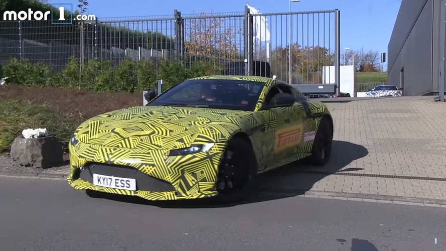 2018 Aston Martin Vantage casus fotoğrafları