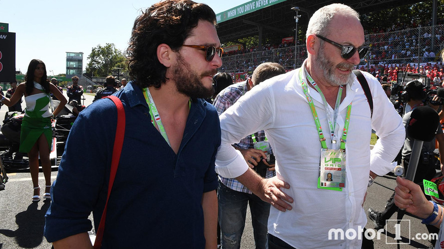 Kit Harrington et Liam Cunningham F1 Monza