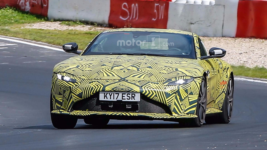 2019 Aston Martin V8 Vantage spy photo