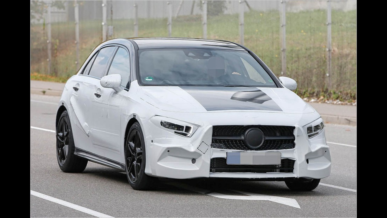 Erwischt: Mercedes A-Klasse