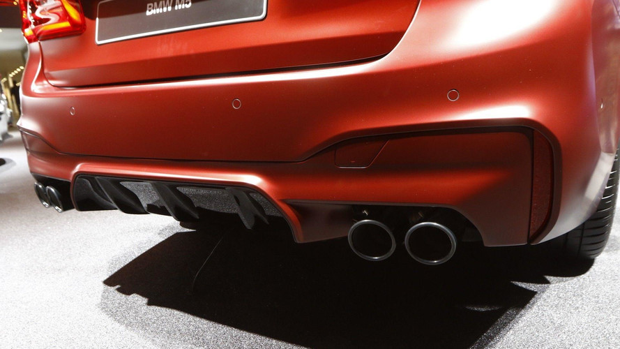 2018 BMW M5 live in Frankfurt