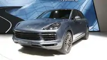 2018 Porsche Cayenne Turbo live in Frankfurt