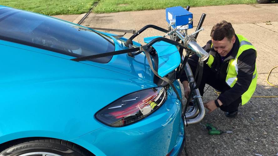 Porsche Cayman Emissions Equipment