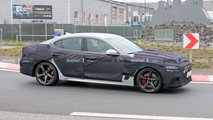 2021 Genesis G70 facelift spy photo