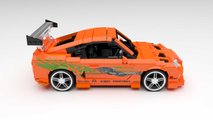 Lego Ideas Toyota MkIV Supra from 'The Fast and the Furious'