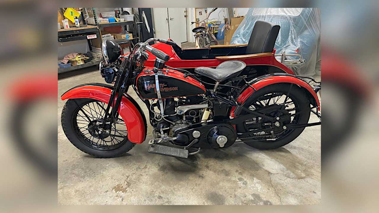 1932 Harley-Davidson VL Left Side View