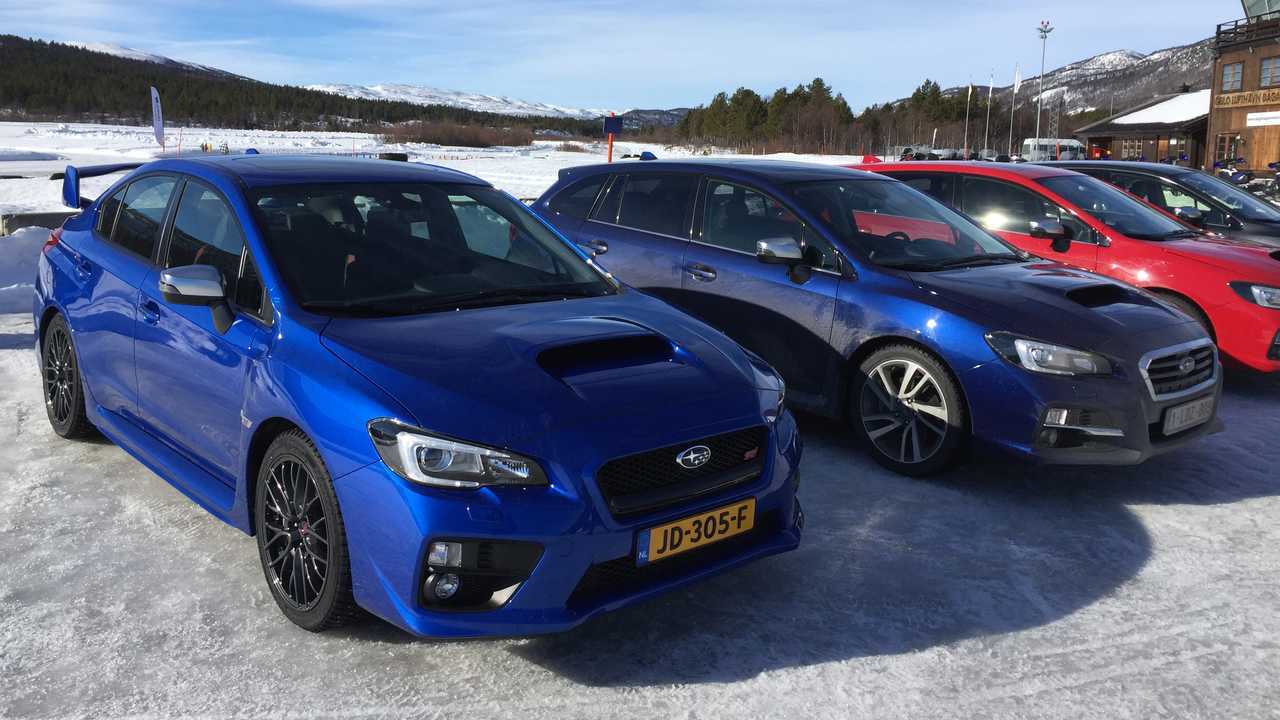 Subaru WRZ STI y XV, Noruega
