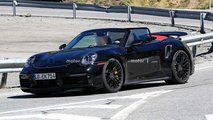 Porsche 911 Turbo trio spy photo