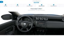 Dacia Duster, Come Configurarla
