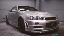 Nissan Skyline GT-R R34 Nismo Z-Tune Carbon Fiber Briefcase