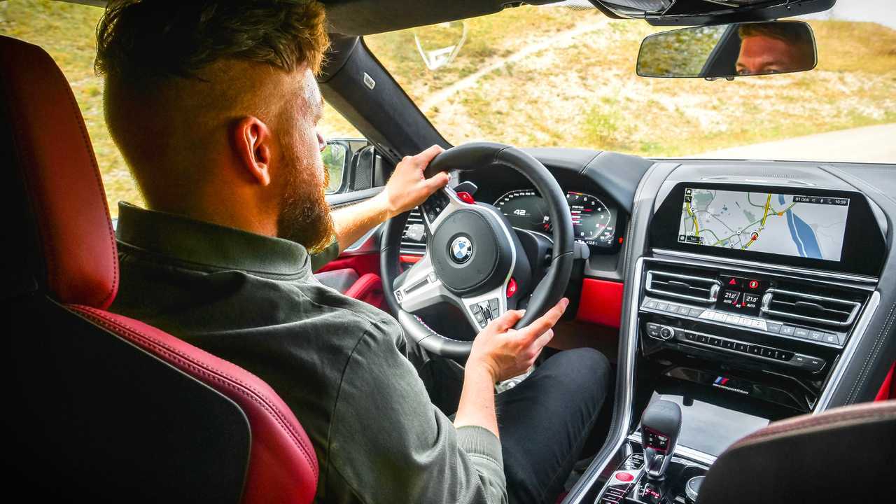 BMW M8 Gran Coupé, la prova