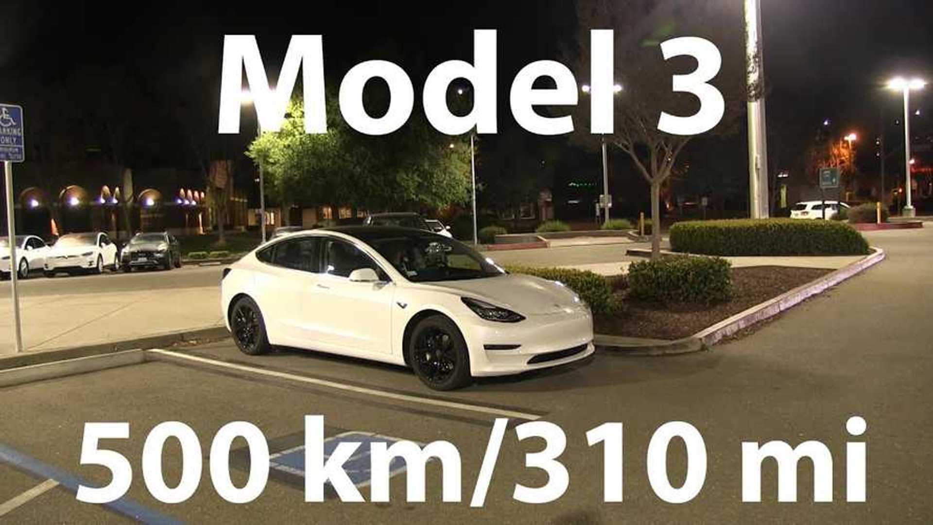 Bjorn Drives Tesla Model 3 311 Miles On Single Charge Video