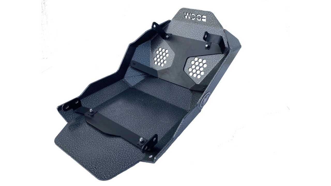 Black Dog Cycleworks Tenere 700 Ultimate Skid Plate - Inside