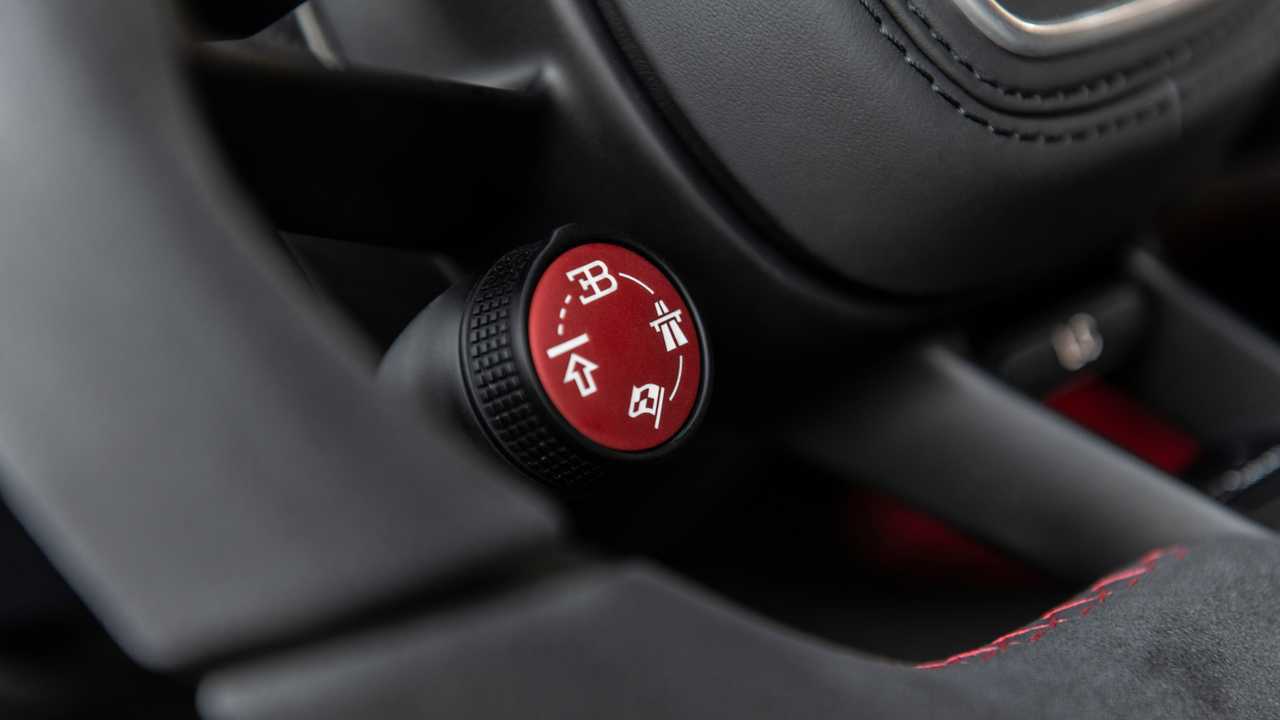 2021 Bugatti Chiron Pur Sport drive modes