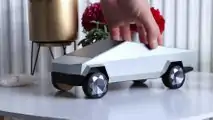 Rush For The Chance To Build Your Papercraft Tesla Cybertruck For Free!