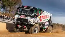 Hybrid-Truck des Riwald-Dakar-Teams