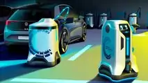 Volkswagen’s Mobile Charging Robot