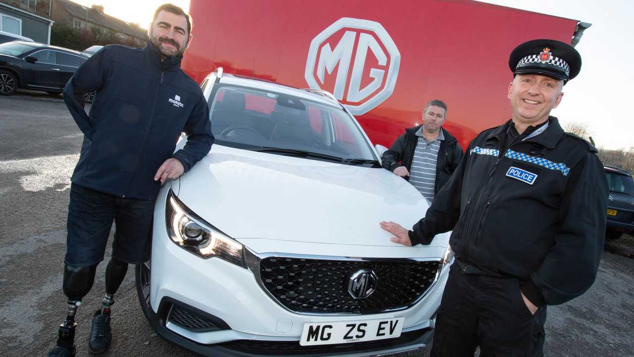 North west MG dealer backing a 3,400-mile electric car marathon