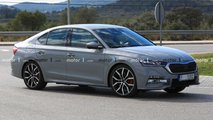 2020 Skoda Octavia RS Kamuflajsız Casus Fotoğrafları