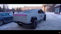 Tesla Cybertruck russe
