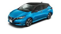 Nissan LEAF G (2-tone Vivid Blue and Super Black)