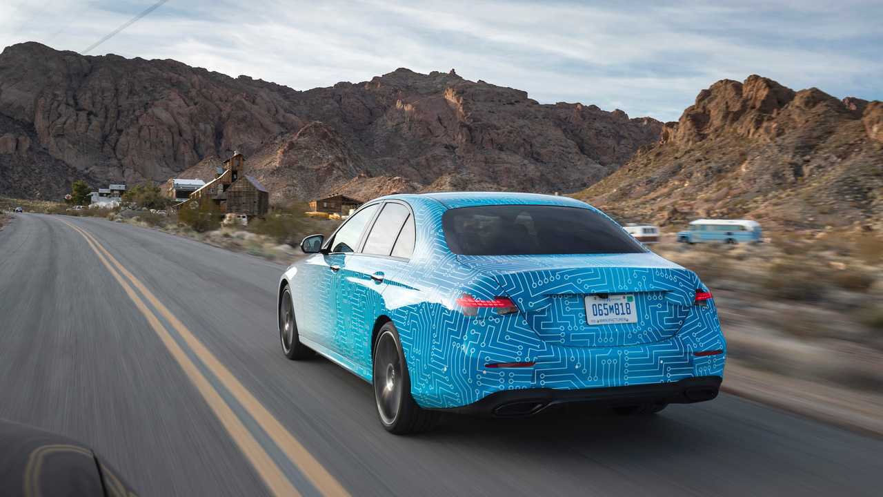 Prototype Mercedes-Benz Classe E restylée