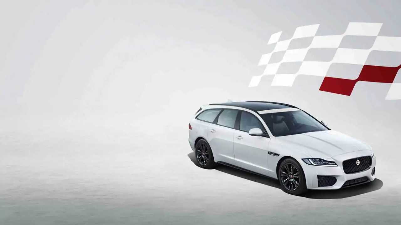 Jaguar XF Chequered Flag