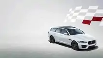 Jaguar XF Chequered Flag