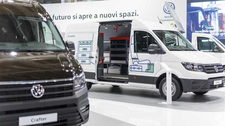 Volkswagen Crafter Electric protagonista a Transpotec 2019