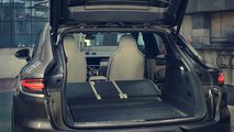 Der Kofferraum des Cayenne Coupé schrumpft spürbar