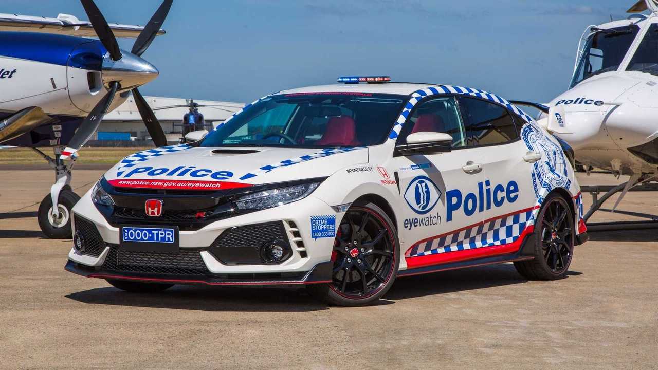 Honda Civic Type R, coche de policía de Nueva Gales del Sur