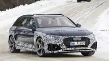 2020 Audi RS4 Avant lifting foto spia