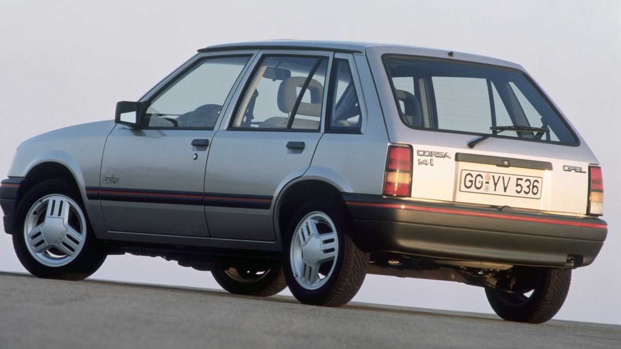 Opel Corsa, le foto storiche