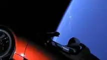 Tesla Roadster Im Weltraum
