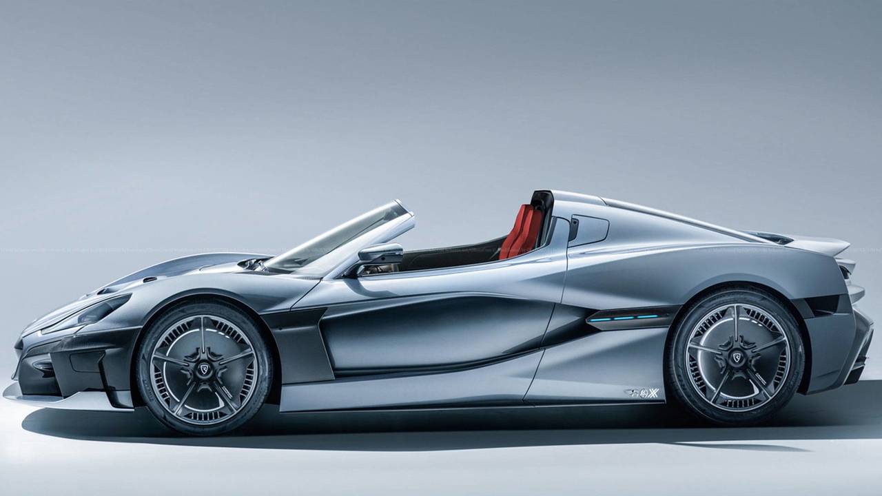 Rimac C_Two Convertible Render