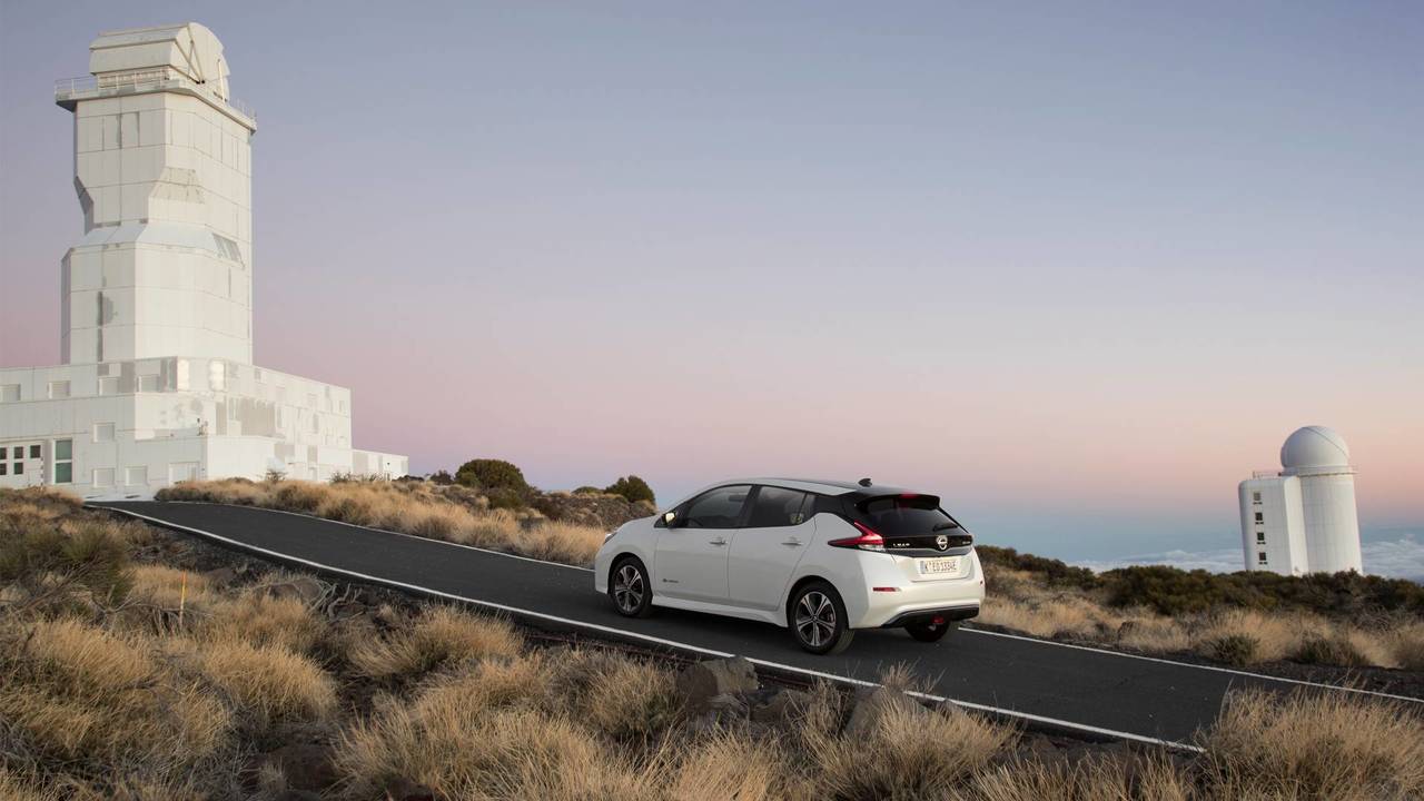 2018 Nissan Leaf driven