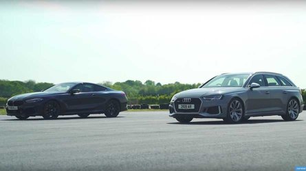 BMW M850i ile Audi RS4'ün drag yarışını izleyin