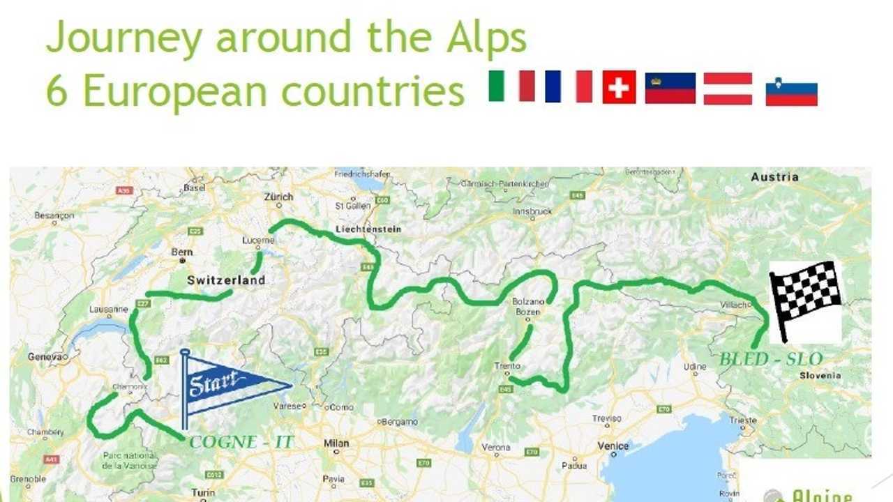 Auto elettriche, a caccia di record sulle Alpi