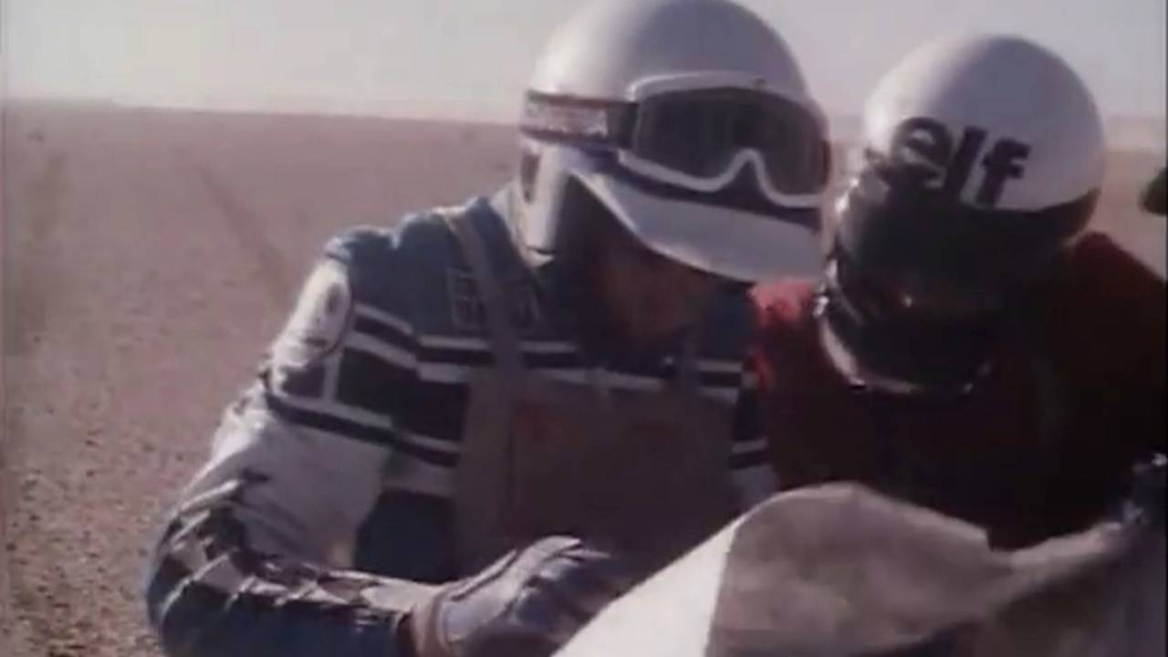 In the early years of the Dakar racers relied on maps instead of high-tech nav aids.