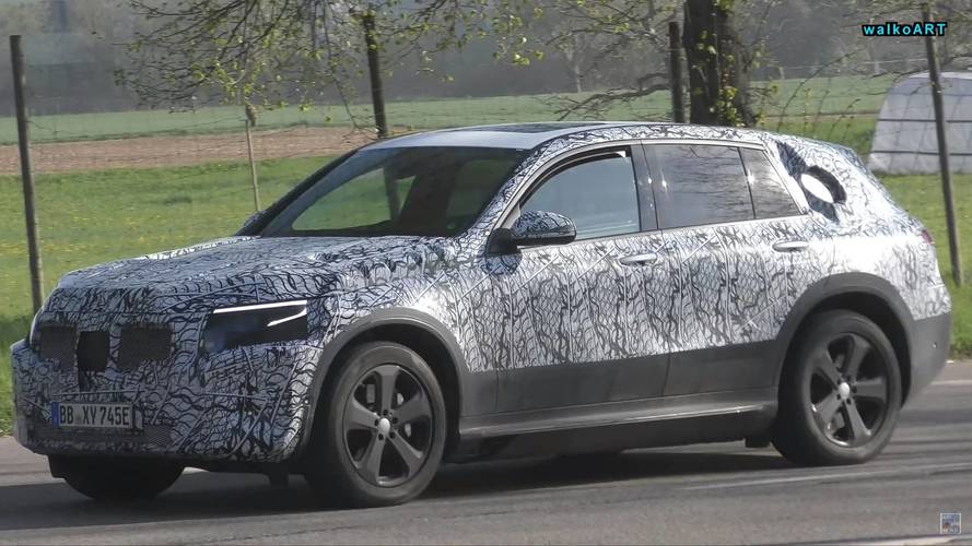 Mercedes EQC spy