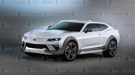 Chevrolet Camaro crossover, il rendering