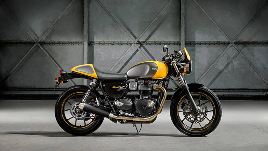 Triumph Street Cup Unveiled at Intermot