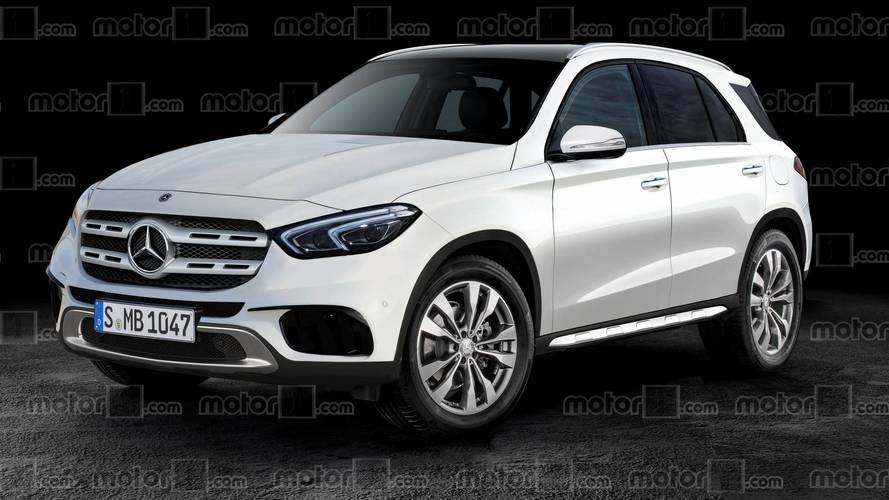 Mercedes-Benz GLE Rendering