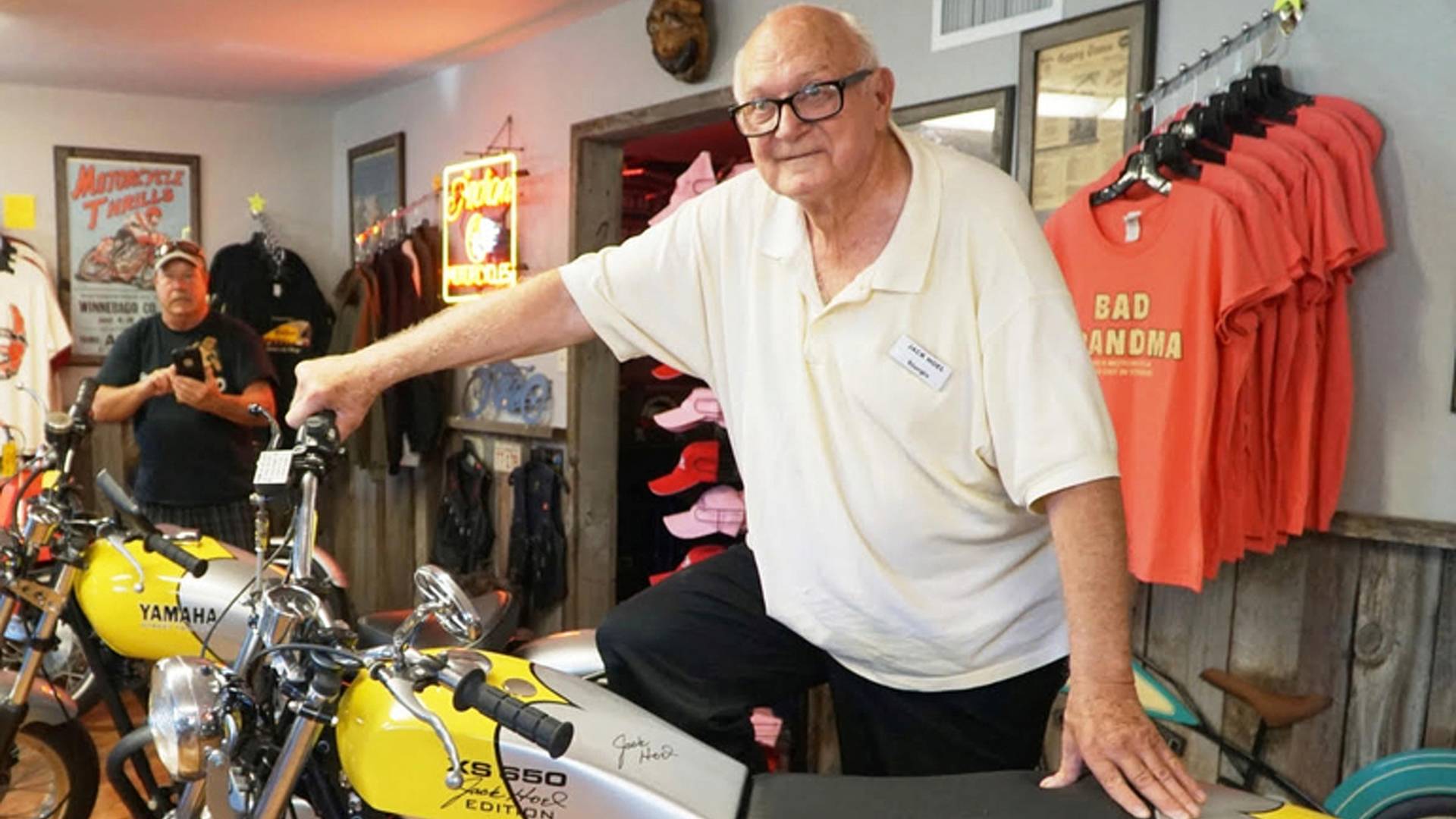 Sturgis Honors Rally Founders’ Son with Vintage Yamaha