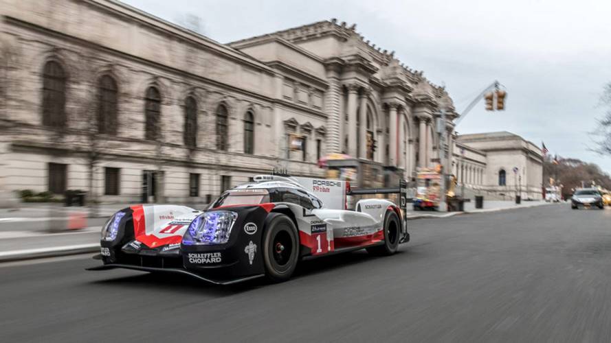 Porsche 919 Hybrid à New York