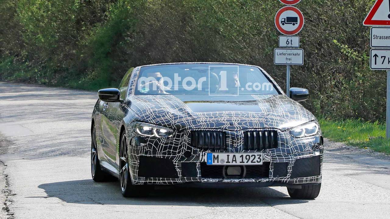 BMW 8 Series Convertible Spy Shots