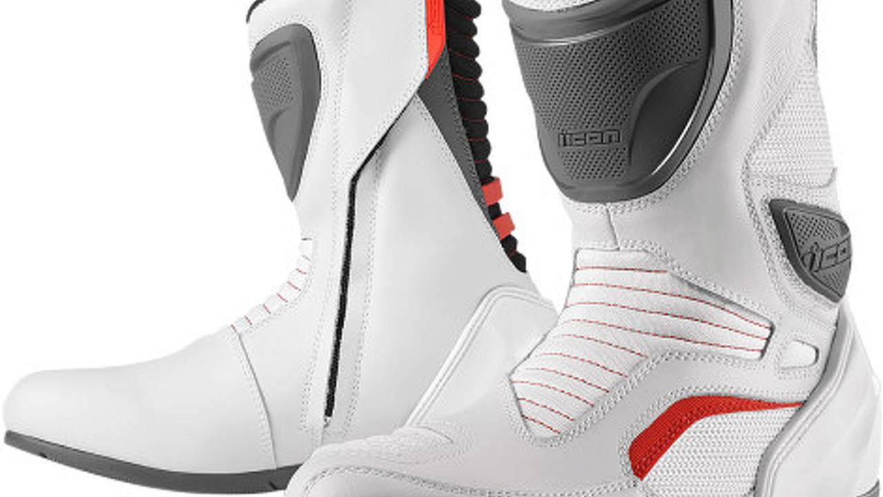 Also with the Overlord collection are these shiny new boots that retail for $175.