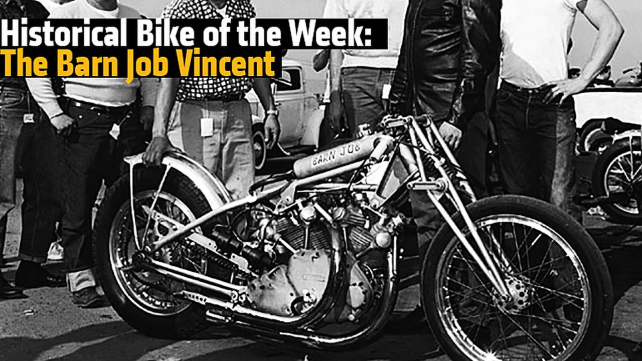 Historical Bike of the Week: The Barn Job Vincent 